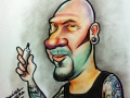 George by Daniel Primera caricature