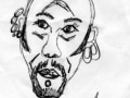Joe Public caricature of George