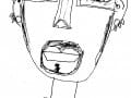 Joe Public caricature of George