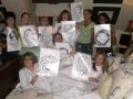 Cutting Room crew caricature