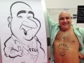 Stavros Flatley caricature