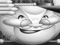 Benny Hill caricature