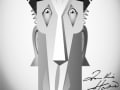 Frankie Howerd caricature