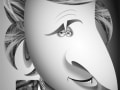 Milton Jones caricature