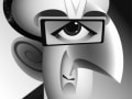 Peter Sellers caricature