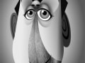 Sean Hughes caricature