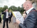 George at wedding