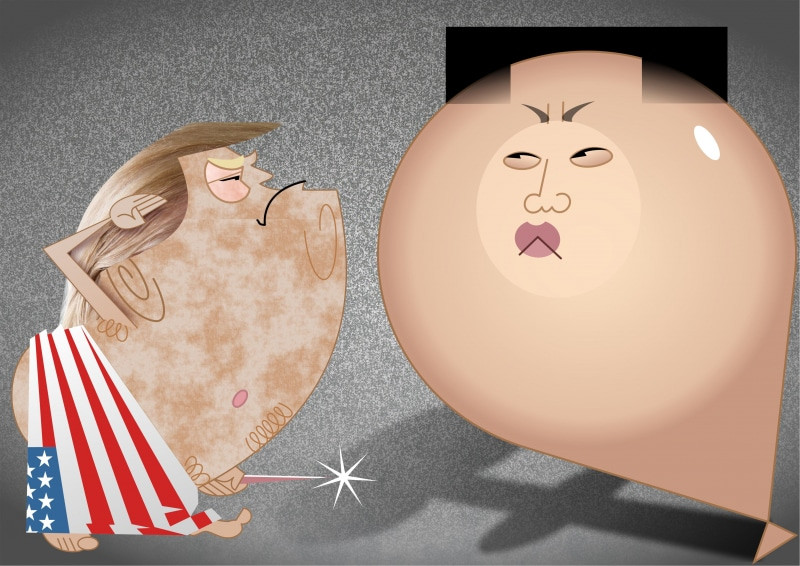 Trump-Kim-Jong-Un