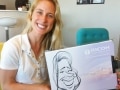 Ricoh golf caricatures