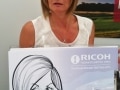Ricoh golf caricatures