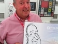Ricoh golf caricatures