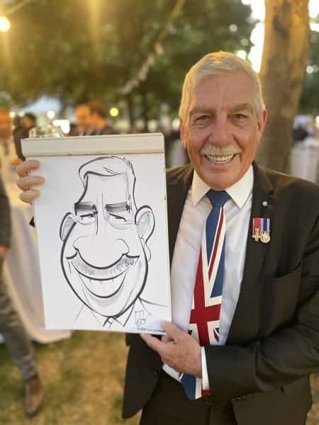 Caricatures in Bucharest