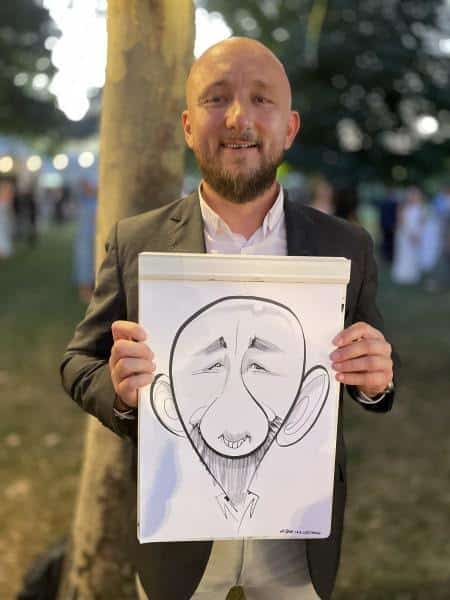 Caricatures in Bucharest