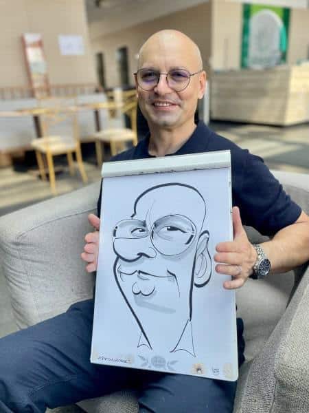 Caricatures in Bucharest