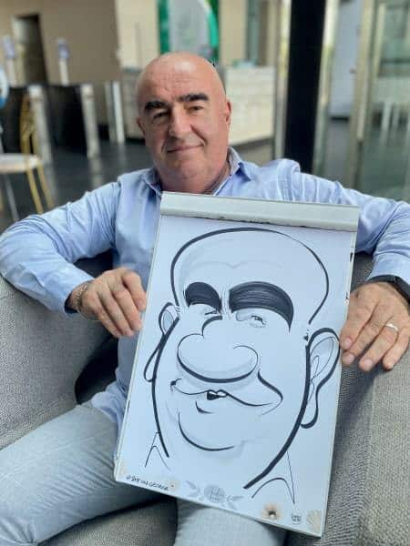 Caricatures in Bucharest