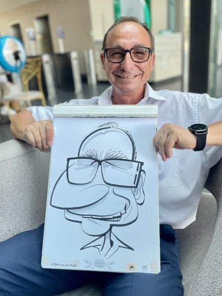 Caricatures in Bucharest