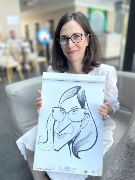 Caricatures in Bucharest