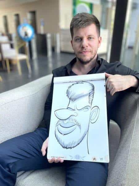 Caricatures in Bucharest