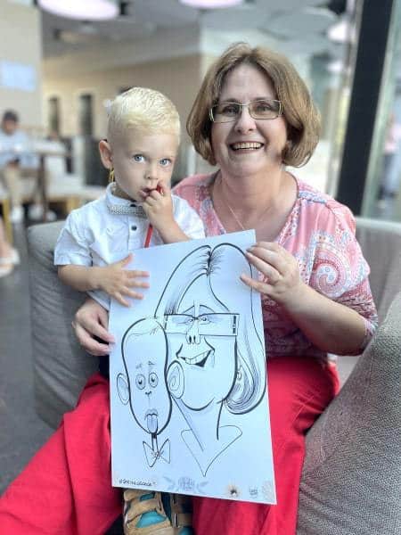 Caricatures in Bucharest