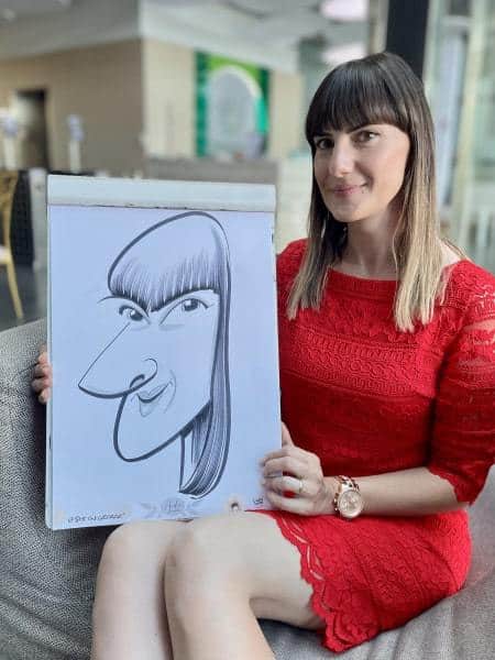 Caricatures in Bucharest