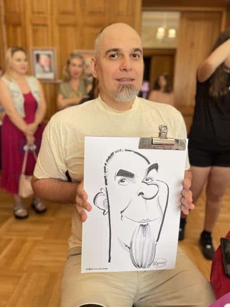Caricatures in Bucharest