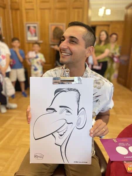 Caricatures in Bucharest