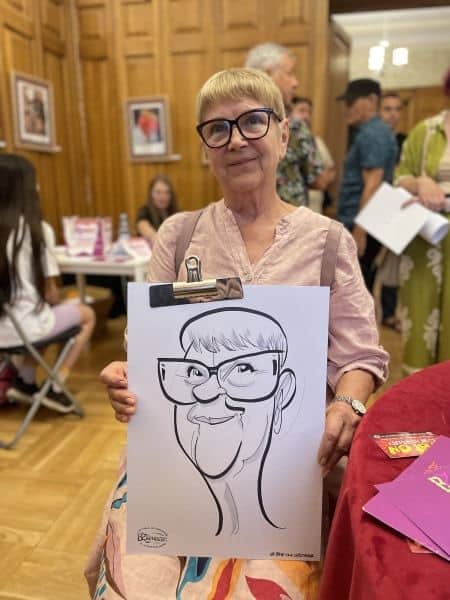 Caricatures in Bucharest