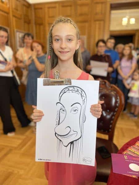 Caricatures in Bucharest