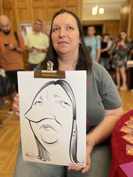 Caricatures in Bucharest