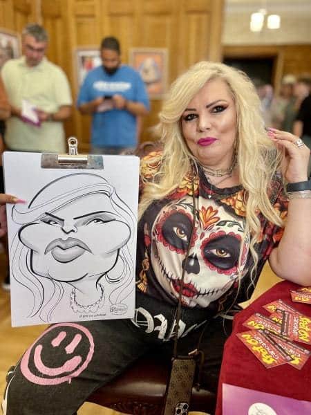 Caricatures in Bucharest