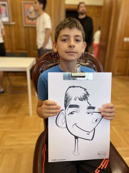 Caricatures in Bucharest