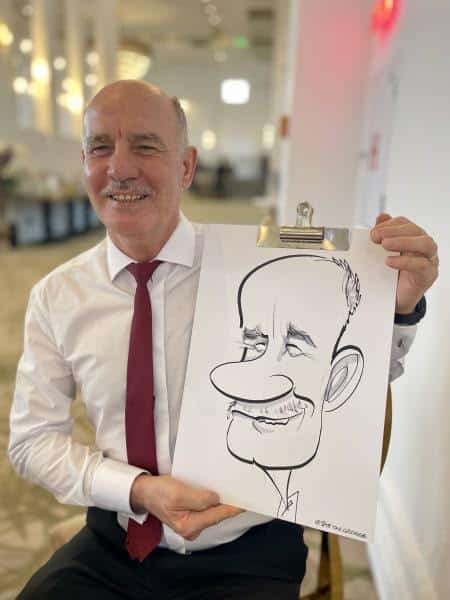 Caricatures in Bucharest