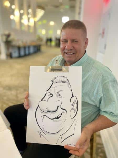 Caricatures in Bucharest