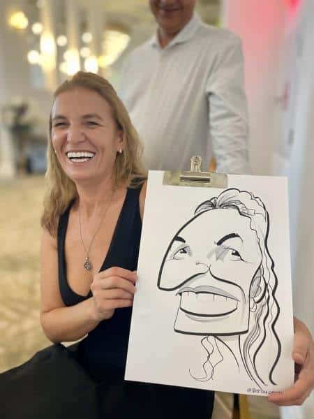 Caricatures in Bucharest