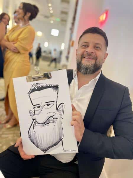 Caricatures in Bucharest