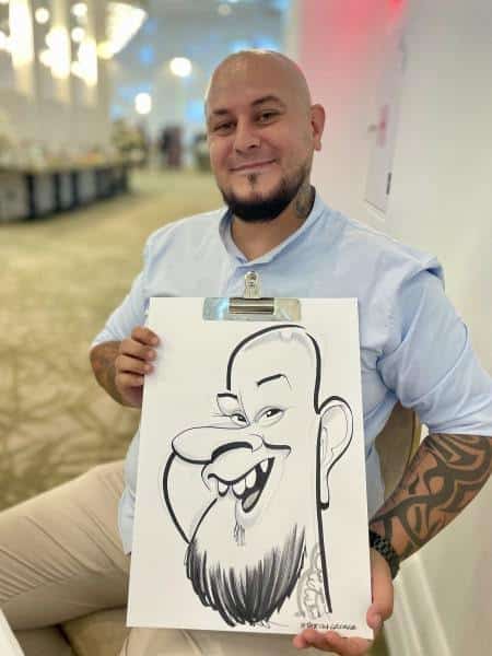 Caricatures in Bucharest