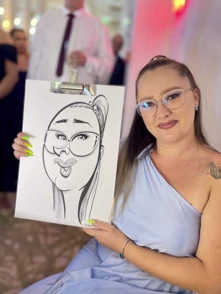 Caricatures in Bucharest