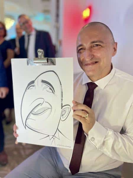 Caricatures in Bucharest