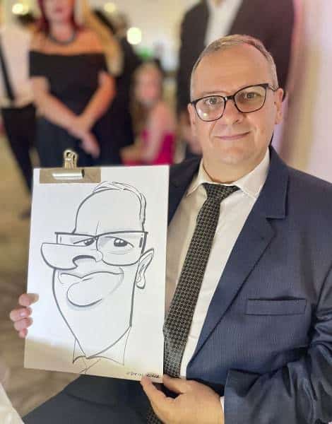 Caricatures in Bucharest