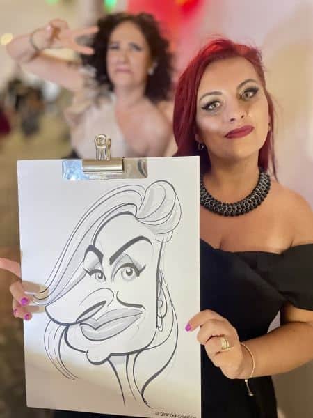 Caricatures in Bucharest