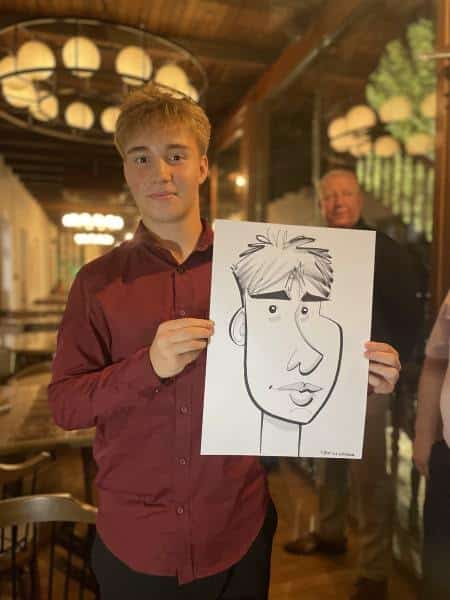 Caricatures in Bucharest