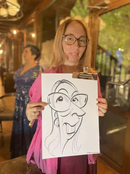 Caricatures in Bucharest