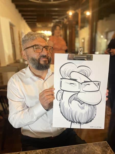 Caricatures in Bucharest