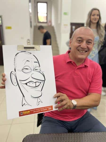 Caricatures in Bucharest