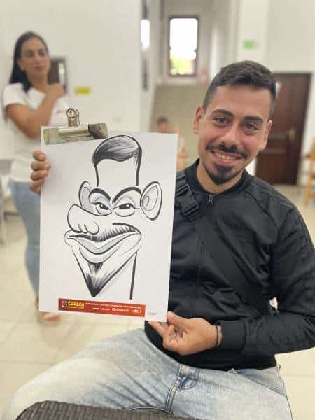Caricatures in Bucharest
