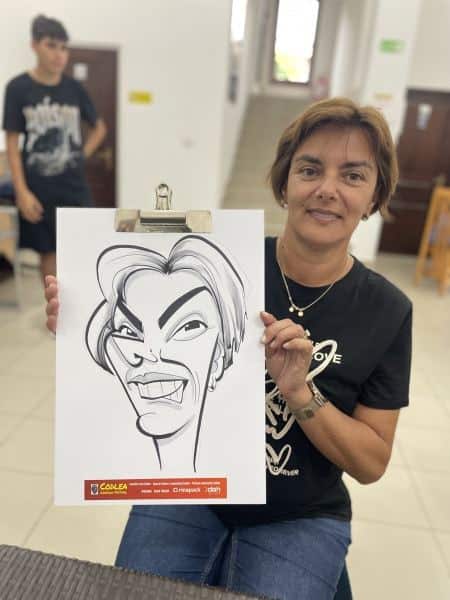 Caricatures in Bucharest