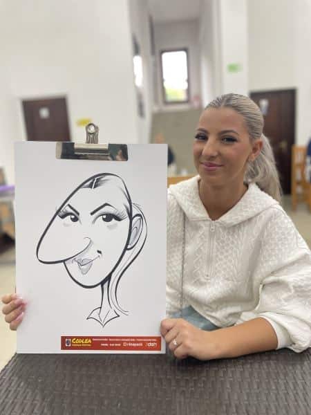 Caricatures in Bucharest