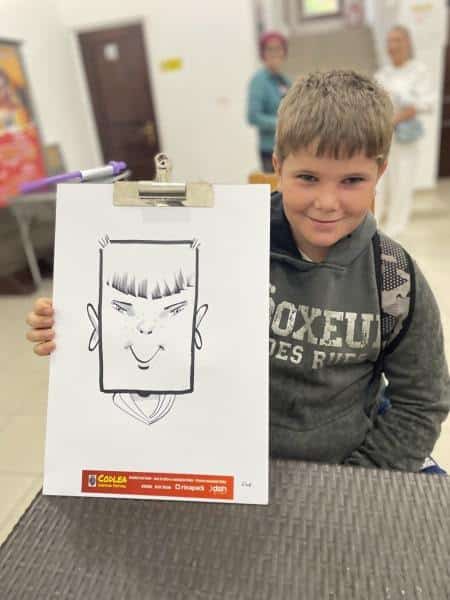 Caricatures in Bucharest