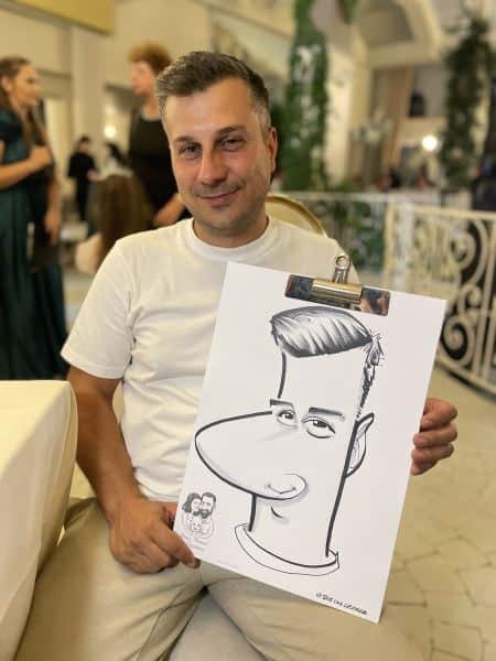 Caricatures in Bucharest