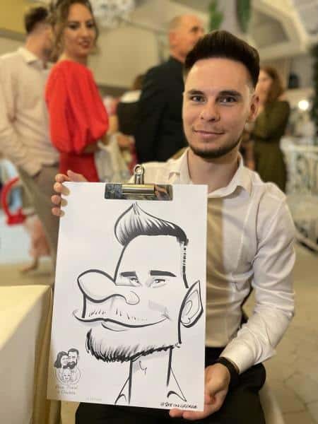 Caricatures in Bucharest
